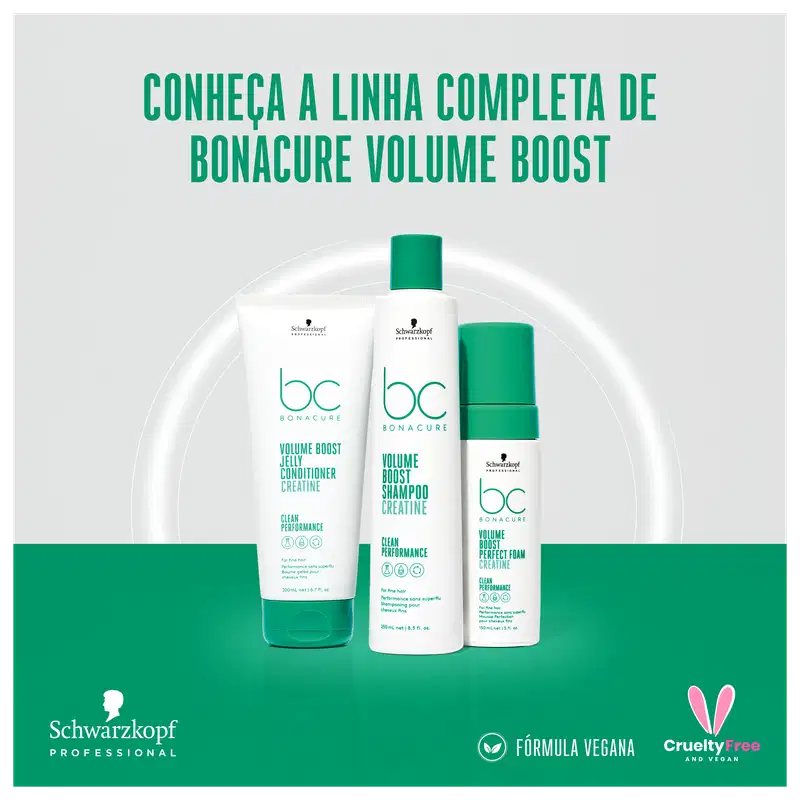 Schwarzkopf Professional BC Bonacure Clean Performance Volume Boost Perfect Foam - Volumador 150ml