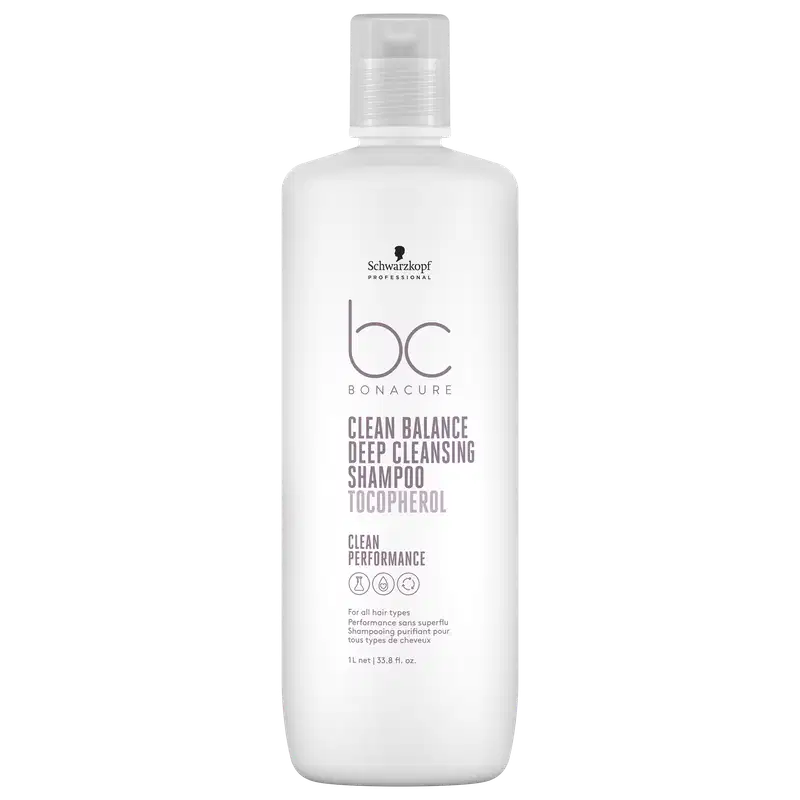 Schwarzkopf Professional BC Bonacure Clean Performance Clean Balance Deep Cleansing - Shampoo 1L