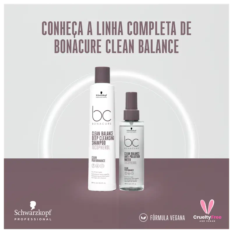 Schwarzkopf Professional BC Bonacure Clean Performance Clean Balance Deep Cleansing - Shampoo 1L