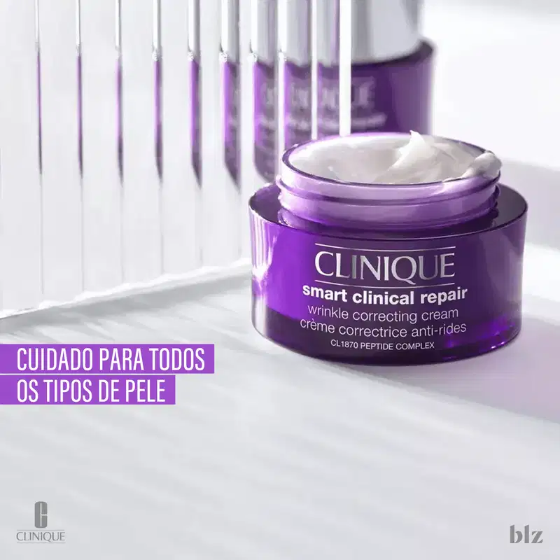 Clinique Smart Clinical Wrinkle Cream – Hidratante Facial 50ml