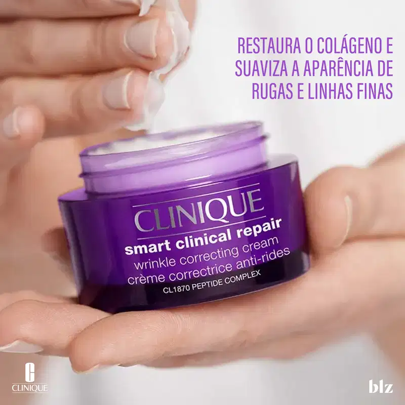 Clinique Smart Clinical Wrinkle Cream – Hidratante Facial 50ml