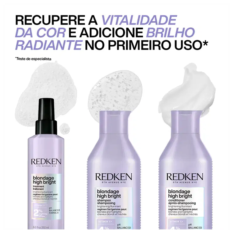 Redken Blondage High Bright - Pré-Shampoo 250ml