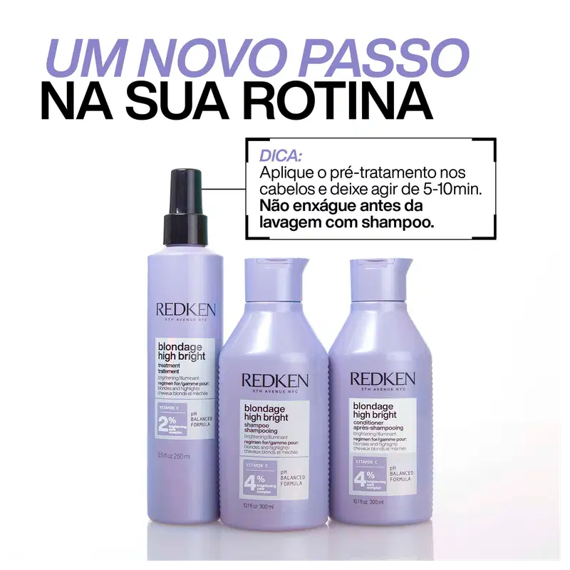 Redken Blondage High Bright - Pré-Shampoo 250ml