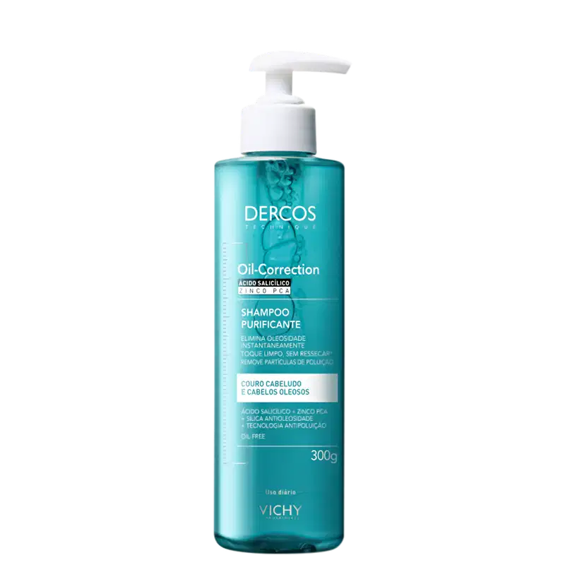 ichy Dercos Oil-Correction - Shampoo Purificante 300g