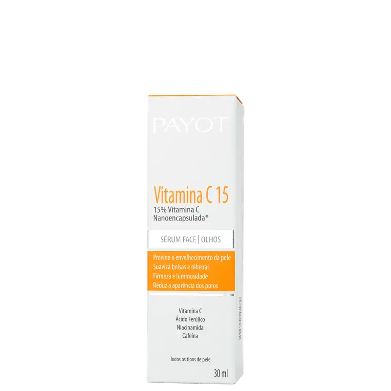 Payot Vitamina C 15 - Sérum Face e Olhos 30ml