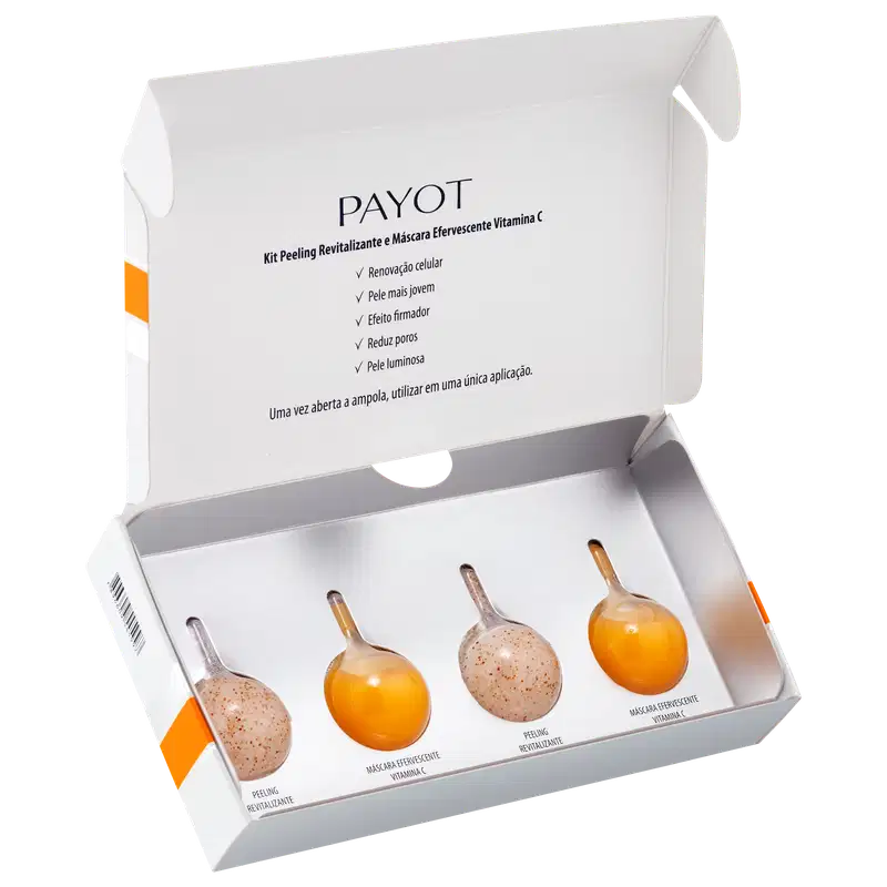 Kit Payot Máscara Facial Vitamina C (4 Unidades)
