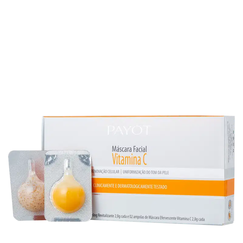 Kit Payot Máscara Facial Vitamina C (4 Unidades)