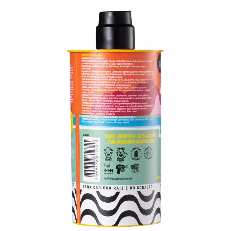 Lola Cosmetics Ela é Carioca Sol, Sal, Piscina & Endorfina - Proteína Capilar 500g