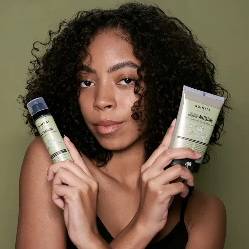 Quintal Terra de Cores Antiacne - Fluido Hidratante 50g