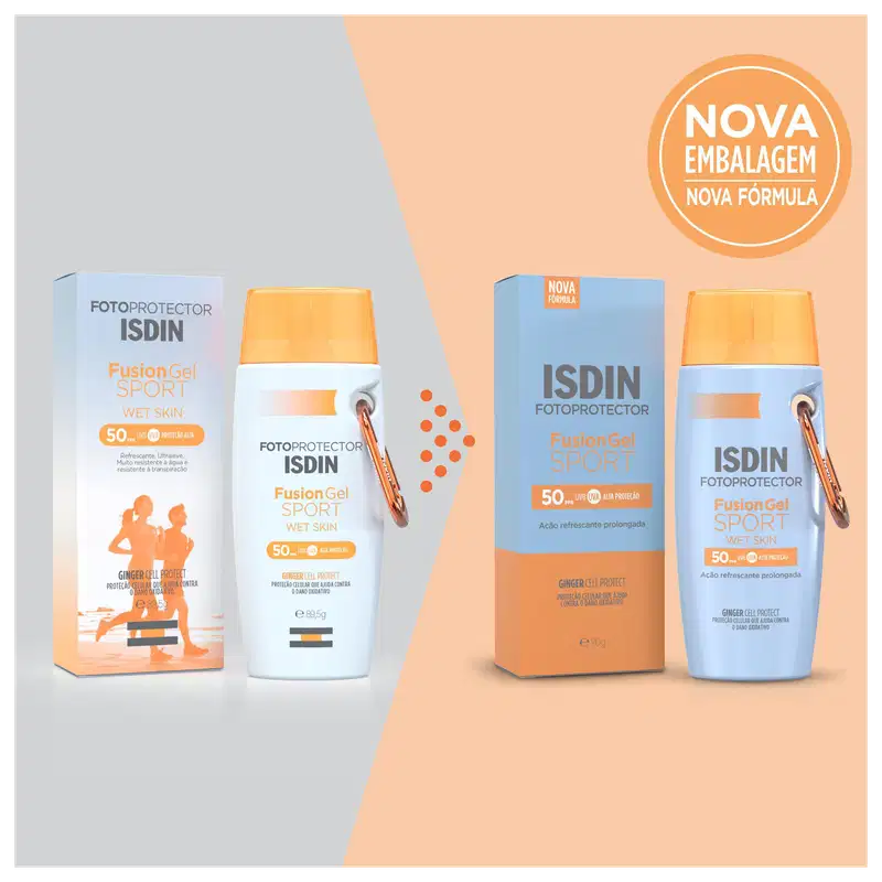 ISDIN Fusion Gel Sport FPS 50 - Protetor Solar 90g