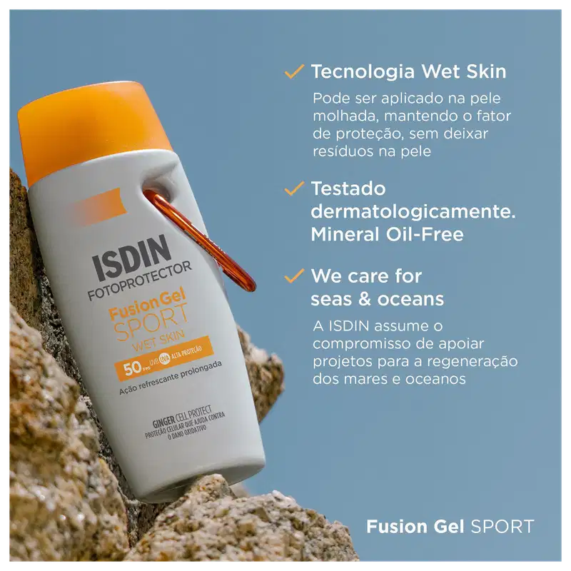 ISDIN Fusion Gel Sport FPS 50 - Protetor Solar 90g