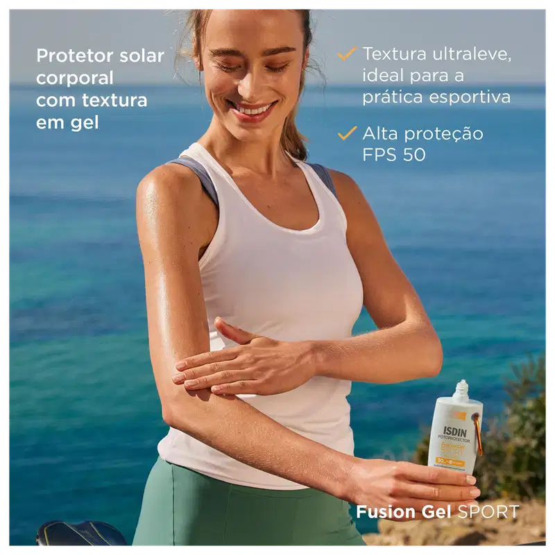 ISDIN Fusion Gel Sport FPS 50 - Protetor Solar 90g