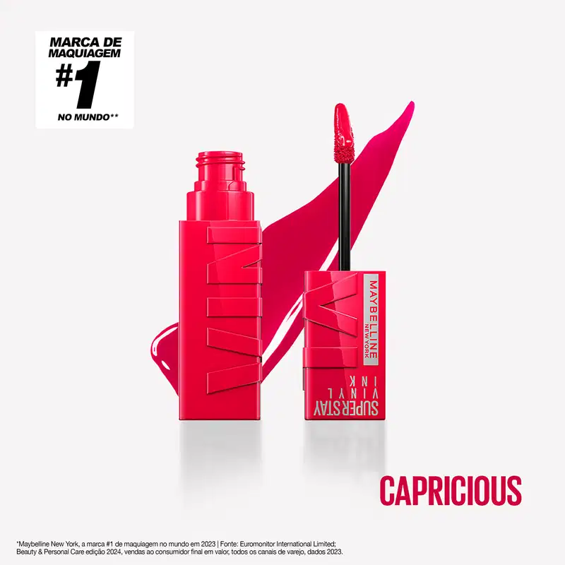 Maybelline Superstay Vinyl Ink Capricious - Batom Líquido 4,2ml