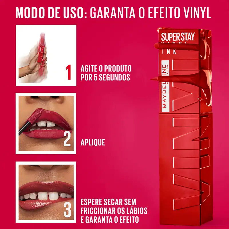 Maybelline Superstay Vinyl Ink Capricious - Batom Líquido 4,2ml