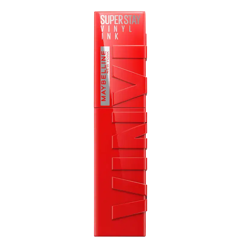 Maybelline NY SuperStay Vinyl Ink Red Hot - Batom Líquido 4,2ml
