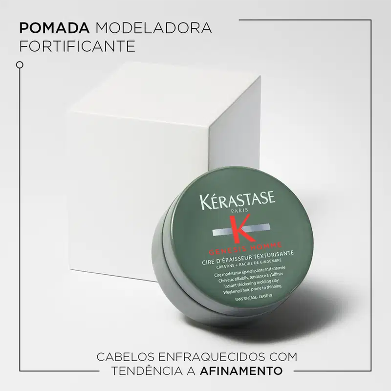 Kérastase Genesis Homme - Pomada Modeladora 75ml