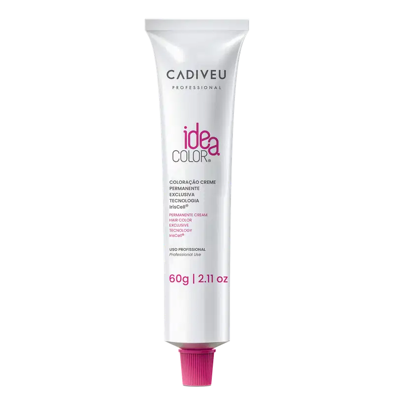 Cadiveu Professional Idea Color 4.66 Castanho Médio Vermelho Intenso - Coloração Permanente 60g