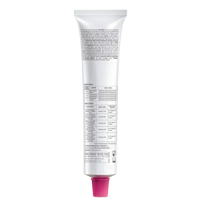 Cadiveu Professional Idea Color 7.7 Louro Médio Marrom - Coloração Permanente 60g