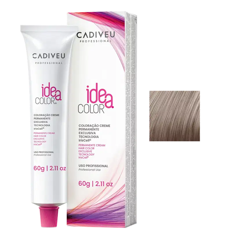Cadiveu Professional Idea Color 9.98 Louro Muito Claro Pérola - Coloração Permanente 60g
