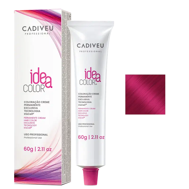 Cadiveu Professional Idea Color 0.66 Super Mix Vermelho Intenso - Coloração Permanente 60g