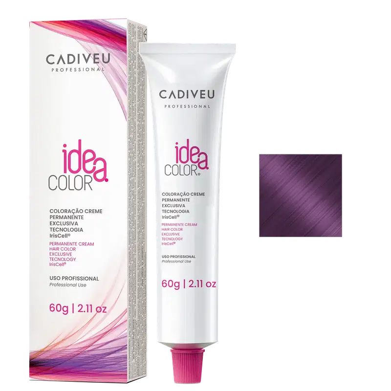 Cadiveu Professional Idea Color 0.22 Super Mix Violeta Intenso - Coloração Permanente 60g
