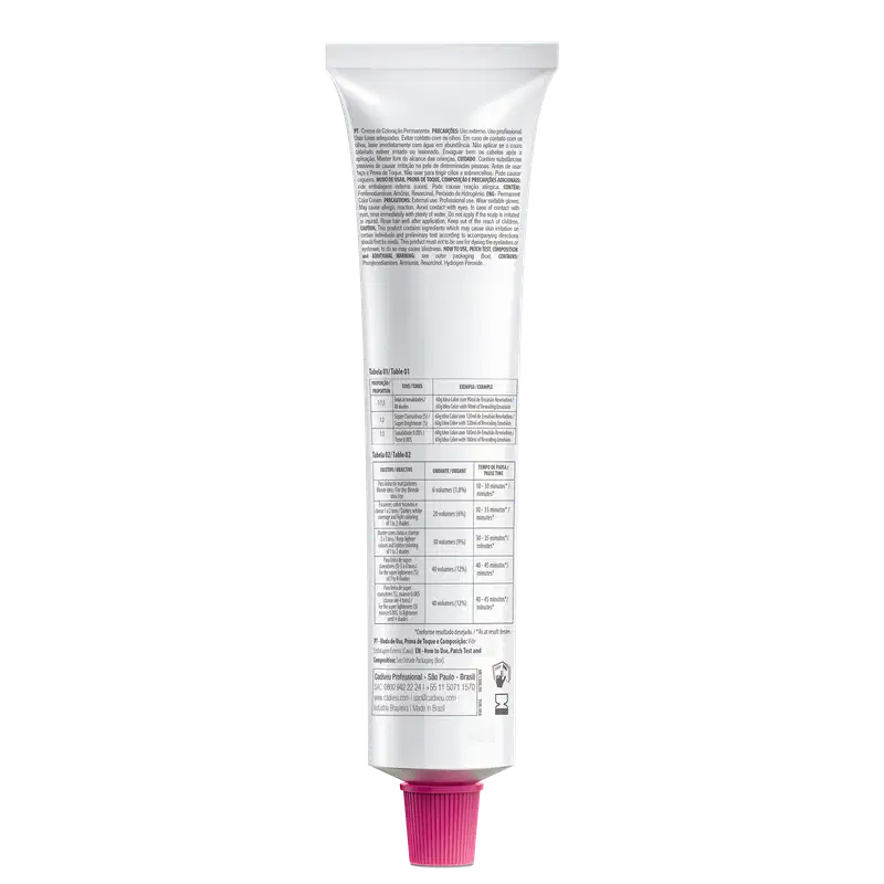 Cadiveu Professional Idea Color 8.1 Louro Claro Acinzentado - Coloração Permanente 60g