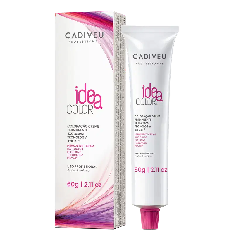 Cadiveu Professional Idea Color 9.1 Louro Muito Claro Acinzentado - Coloração Permanente 60g