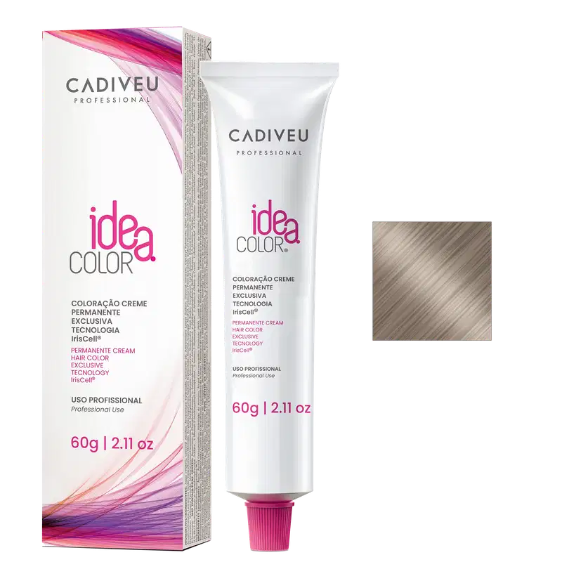 Cadiveu Professional Idea Color 10.1 Louro Claríssimo Acinzentado - Coloração Permanente 60g