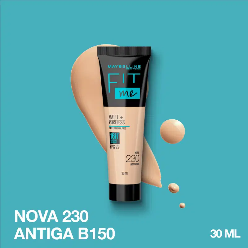 Maybelline Fit Me Matte Cor 230 FPS 22 - Base Líquida 30ml