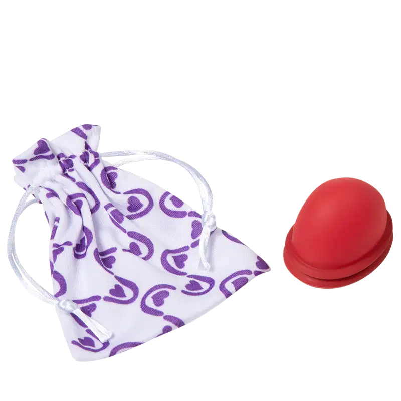 Violeta Cup Mini Duo Vermelho - Disco Menstrual
