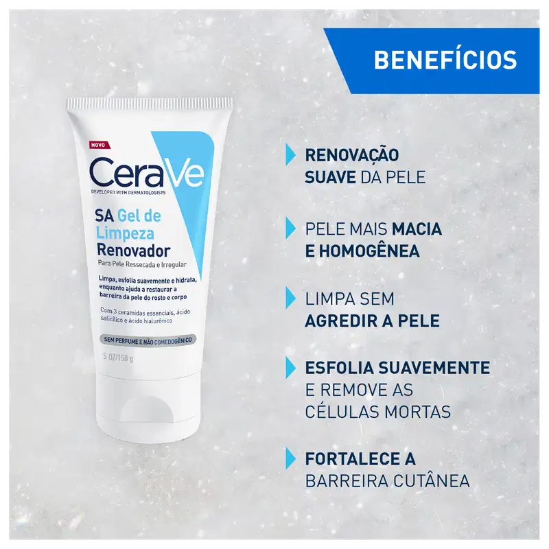 CeraVe SA Renovador - Gel de Limpeza 150g