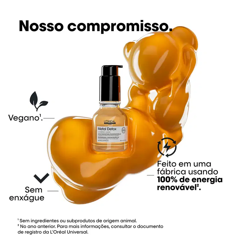 L'Oréal Professionnel Metal Detox - Óleo Capilar 50ml
