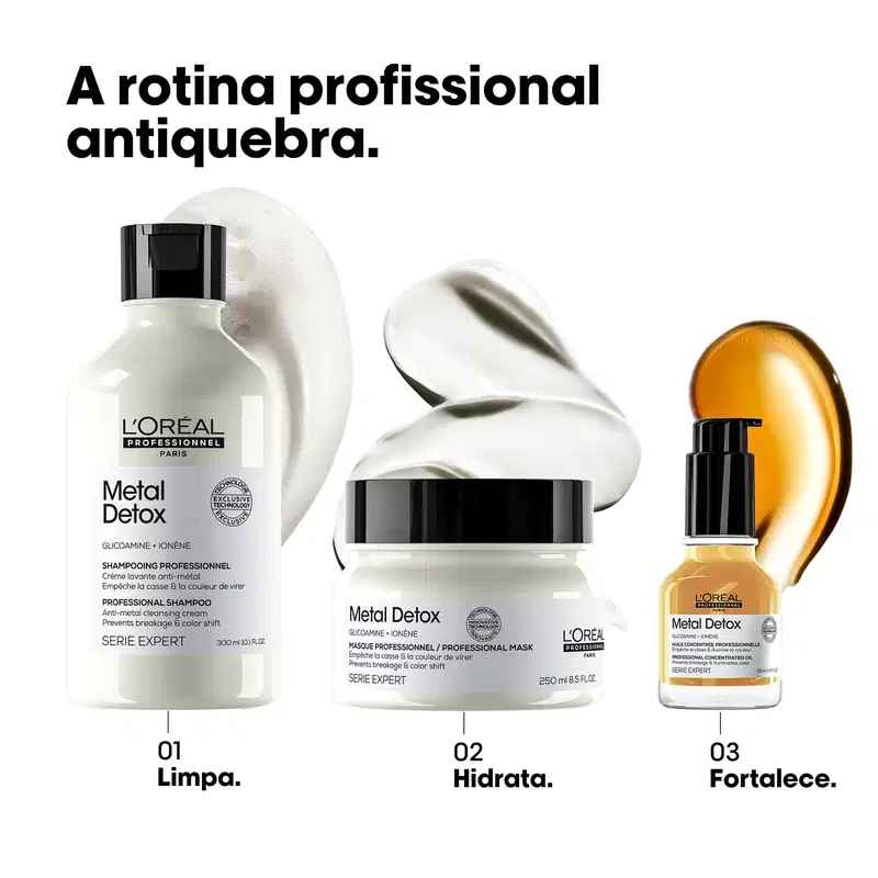 L'Oréal Professionnel Metal Detox - Óleo Capilar 50ml