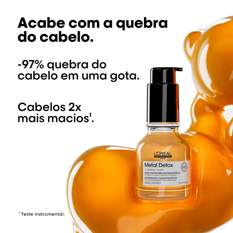 L'Oréal Professionnel Metal Detox - Óleo Capilar 50ml