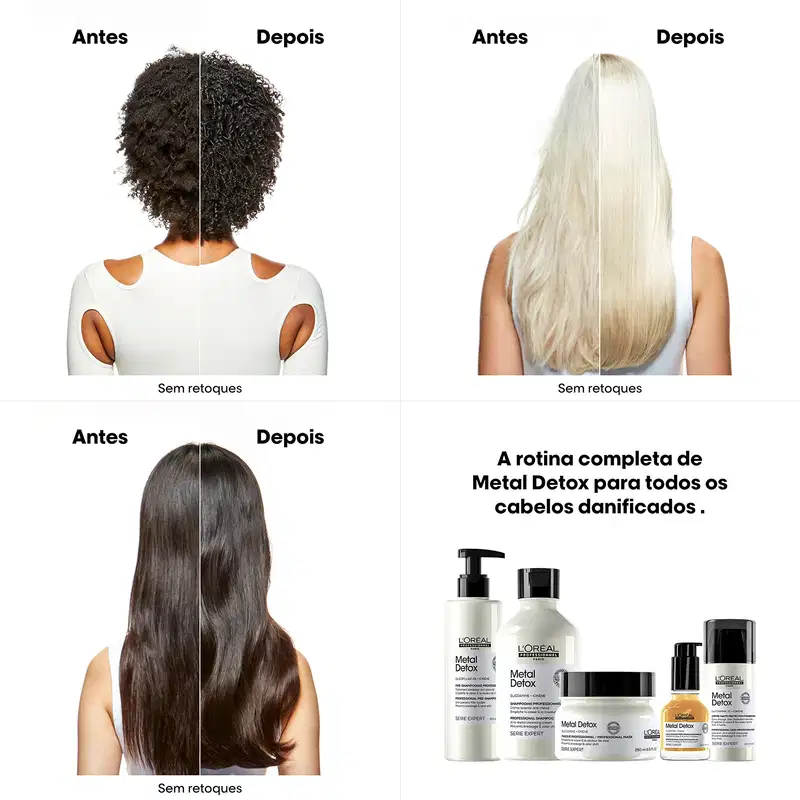 L'Oréal Professionnel Metal Detox - Óleo Capilar 50ml
