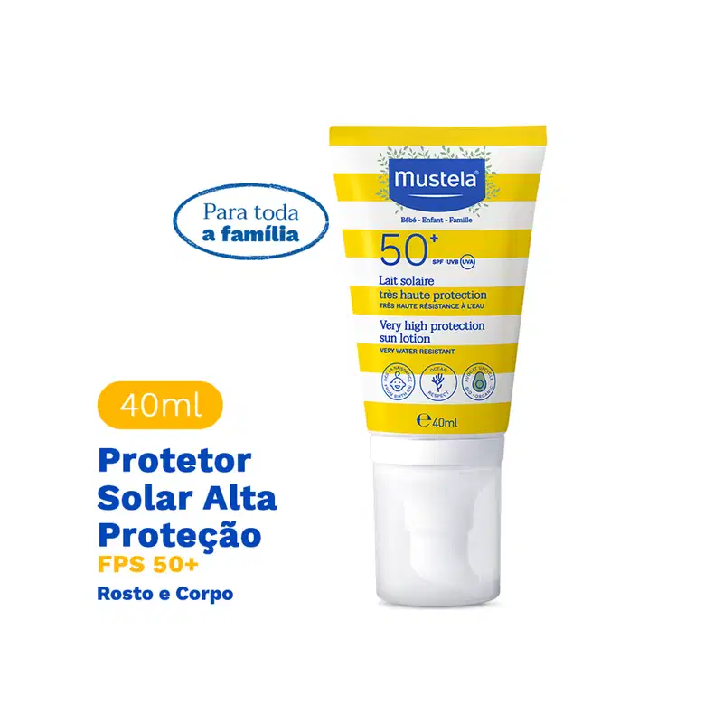 Mustela Bébé FPS 50+ - Protetor Solar Infantil 40ml