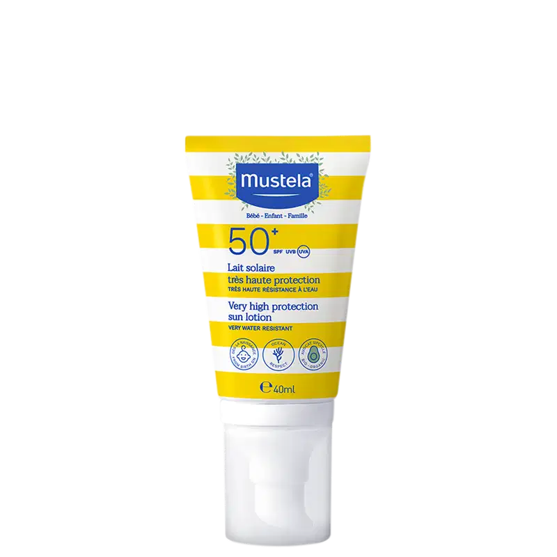 Mustela Bébé FPS 50+ - Protetor Solar Infantil 40ml