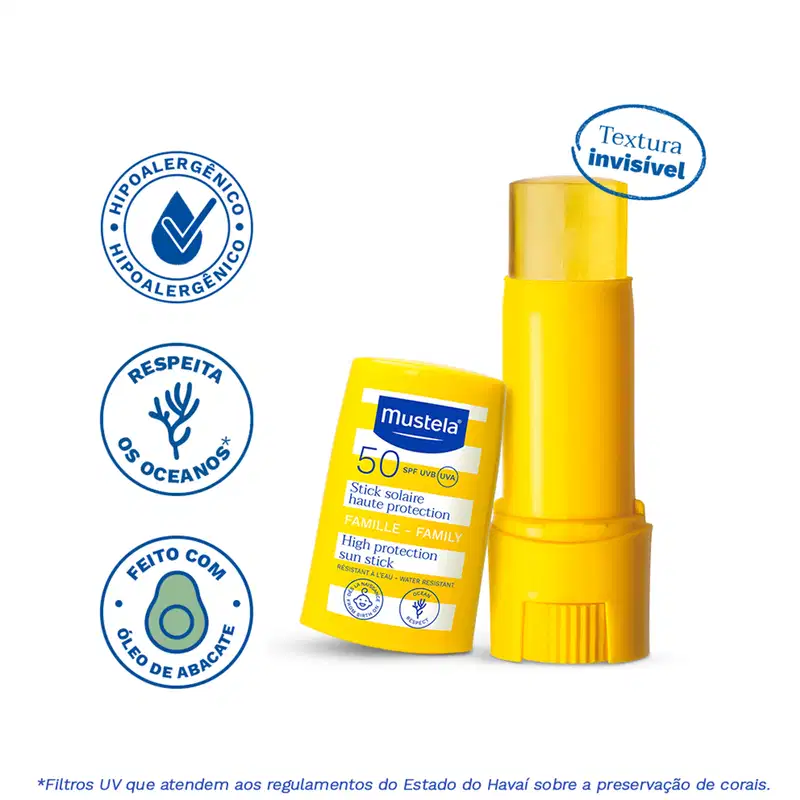 Mustela Stick FPS 50 - Protetor Solar 8g