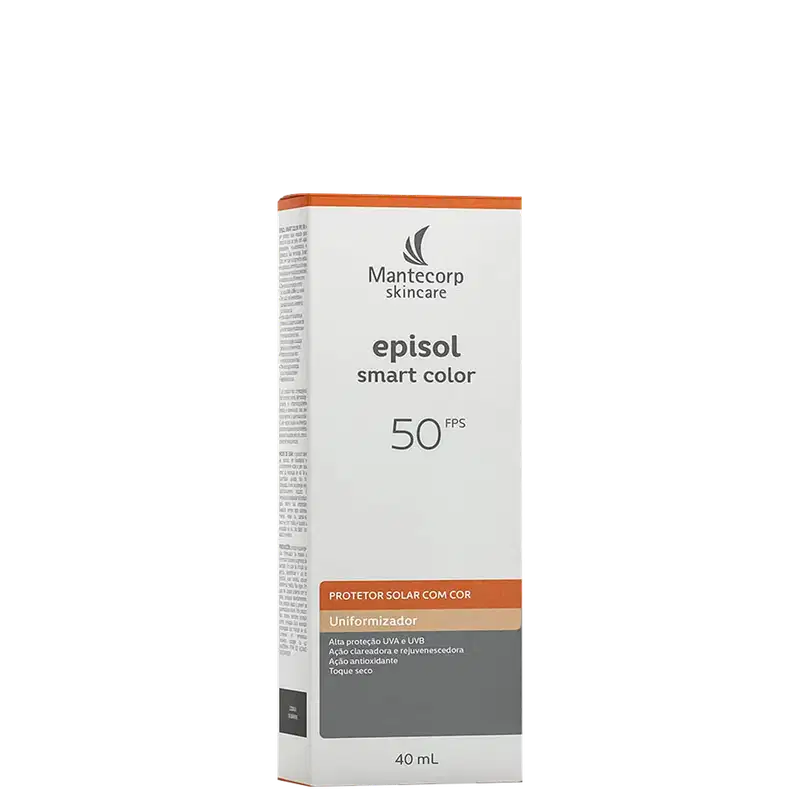 Mantecorp Epsiol Smart Color FPS 50 - Protetor Solar Facial com Cor 40ml