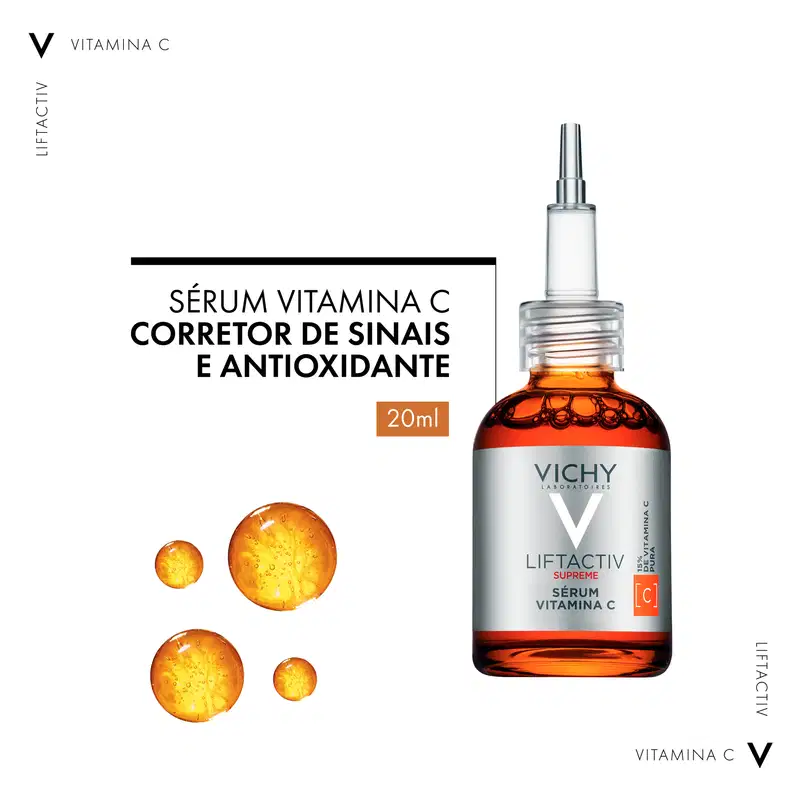 Vichy Liftactiv Supreme Vitamina C Pura – Sérum Antioxidante 20ml
