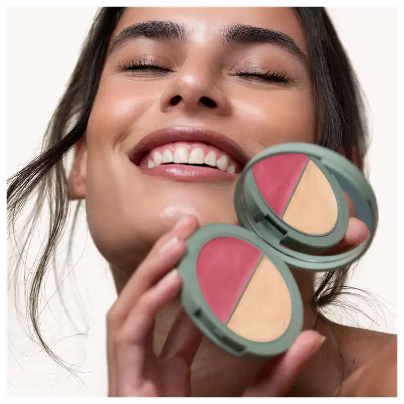 CARE Natural Beauty DUO Pink & Champagne - Blush Multifuncional 10g
