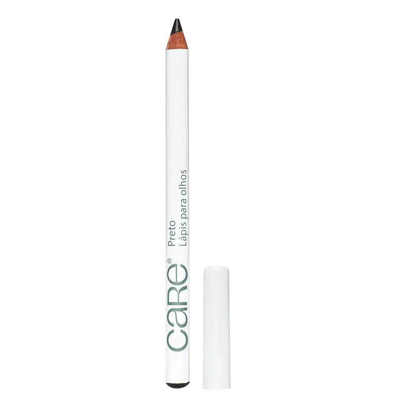 CARE Natural Beauty Preto - Lápis para Olhos 0,08g