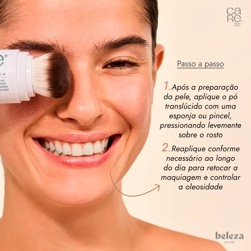 CARE Natural Beauty Suncare FPS30 - Protetor Solar em Pó 2,3g