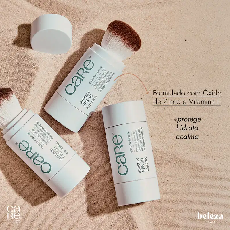 CARE Natural Beauty Suncare FPS30 - Protetor Solar em Pó 2,3g