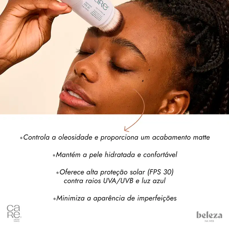 CARE Natural Beauty Suncare FPS30 - Protetor Solar em Pó 2,3g