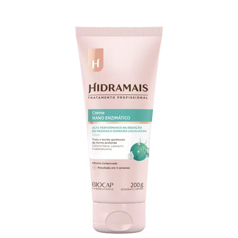 Hidramais Nano Enzimático - Creme Redutor de Medidas 200g