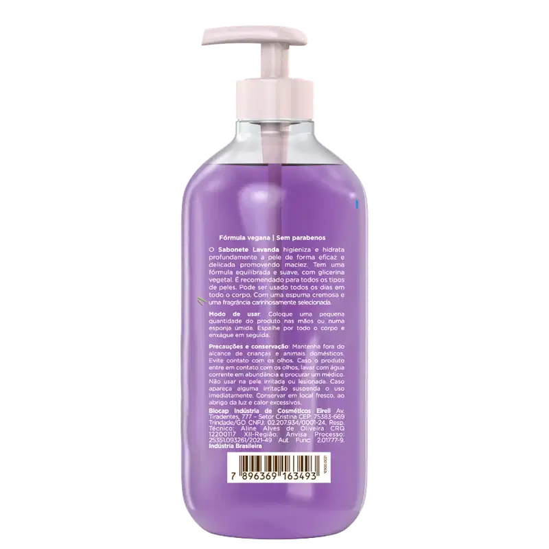 Hidramais Lavanda - Sabonete Líquido 500ml