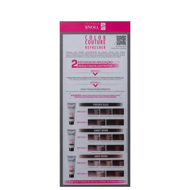 Stephen Knoll Color Couture Pureonyx Black - Máscara Tonalizante 200g
