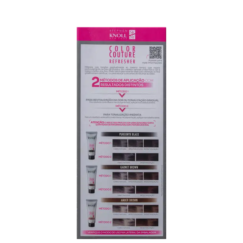 Stephen Knoll Color Couture Amber Brown - Máscara Tonalizante 200g