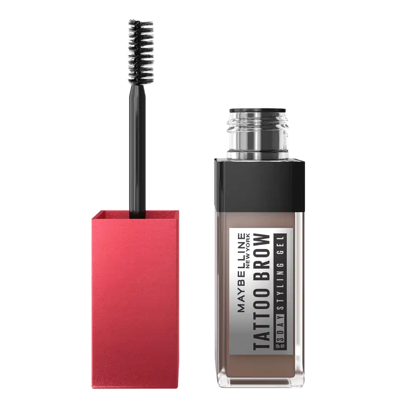 Maybelline New York Tattoo Brow 3 Dias Medium Brown - Gel para Sobrancelhas 5g